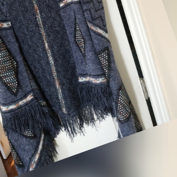 Edin Aztec print open cardigan - Picture 4 of 6